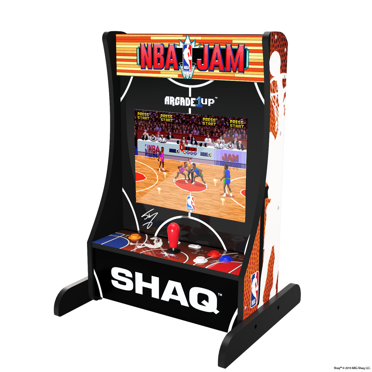 ARCADE 1 UP NBA JAM PARTYCADE MACHINE