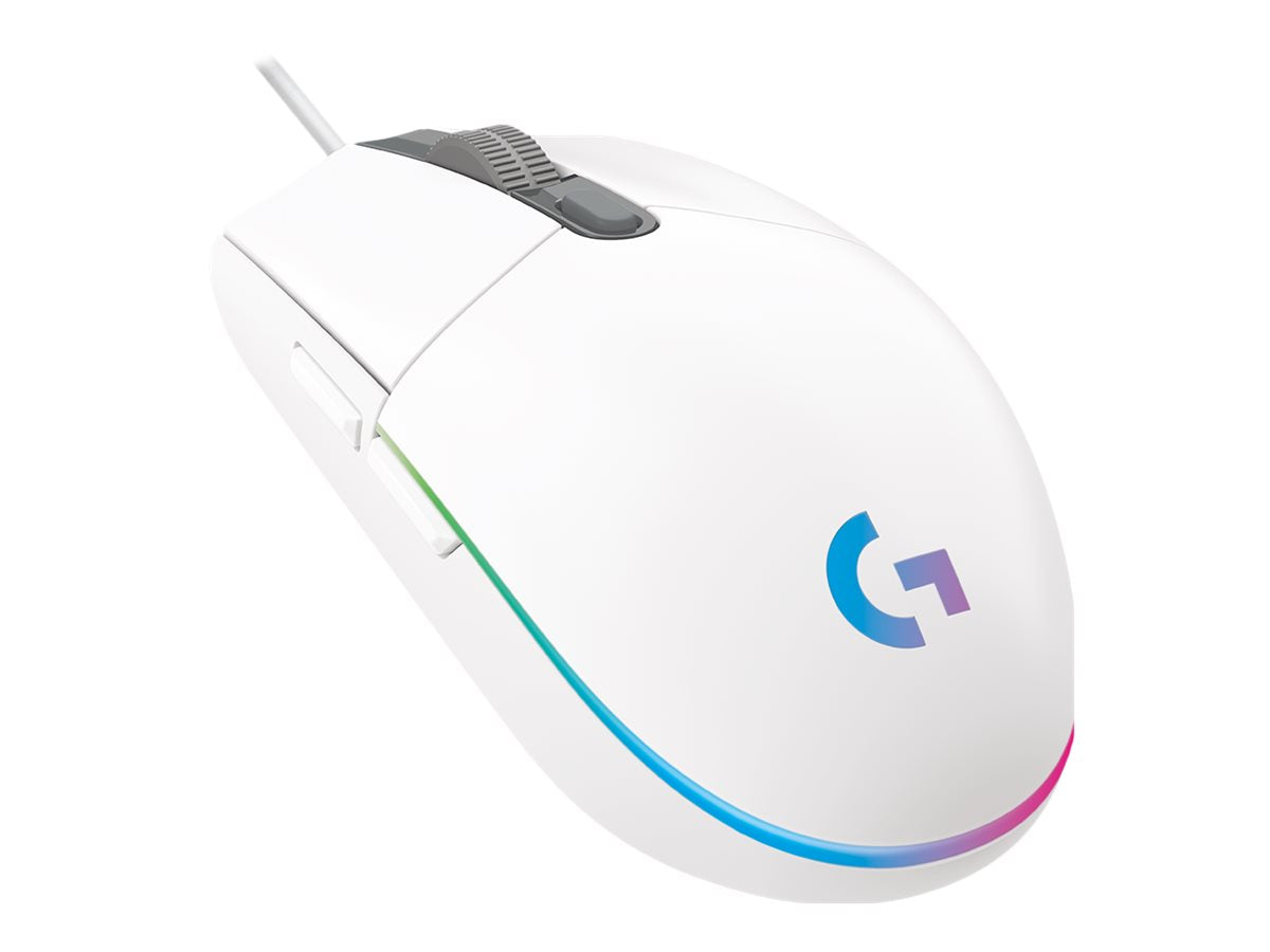 Logitech Gaming Mouse G102 LIGHTSYNC Optisk Kabel Vit