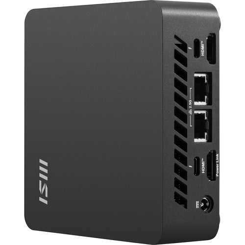MSI Cubi NUC AI 1UMG-063EU – lodret placering bagfra