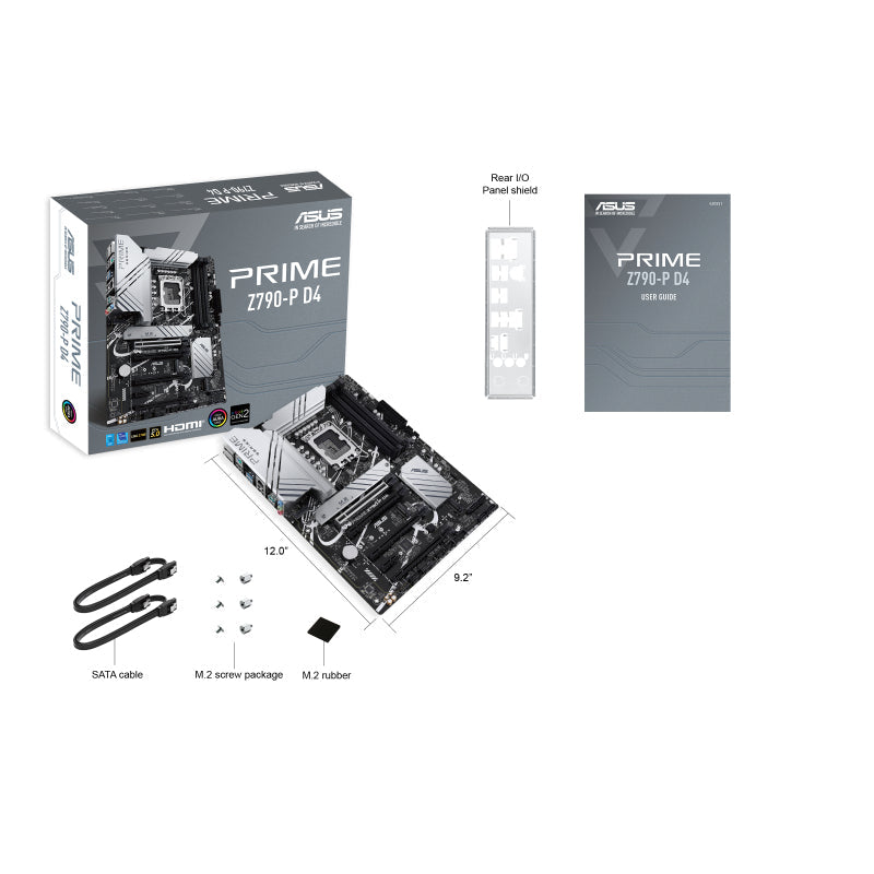 ASUS PRIME Z790-P D4 (ATX, Z790, LGA 1700, DDR4)