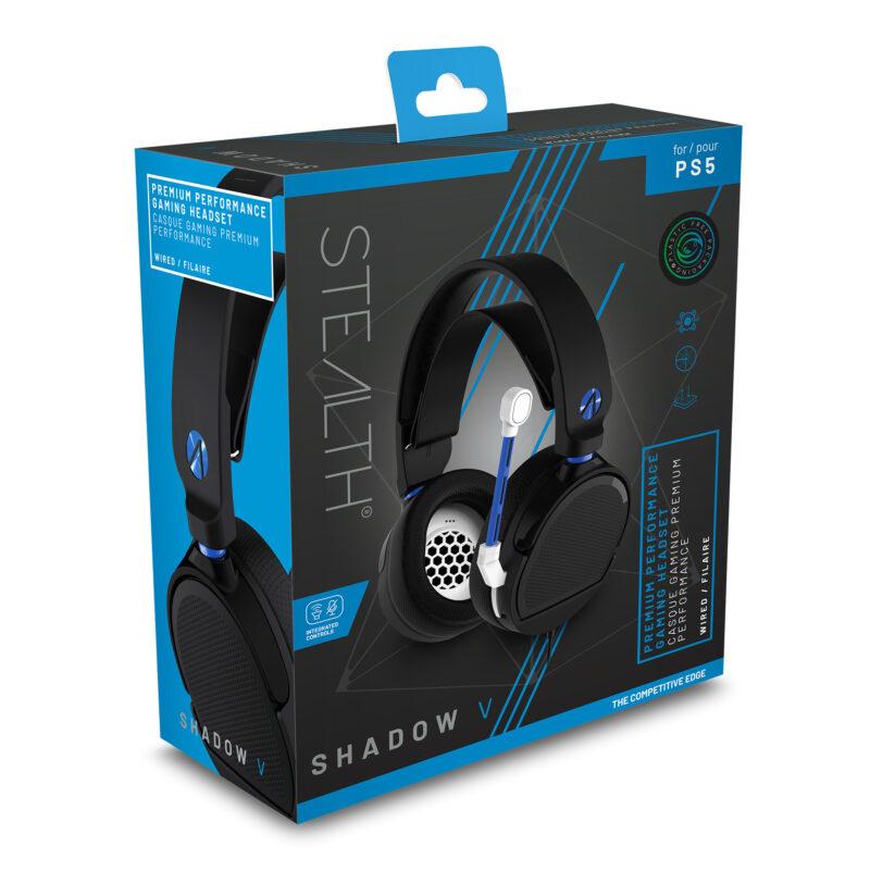 Stealth - Playstation 5 Stereo Gaming Headset Shadow V Svart