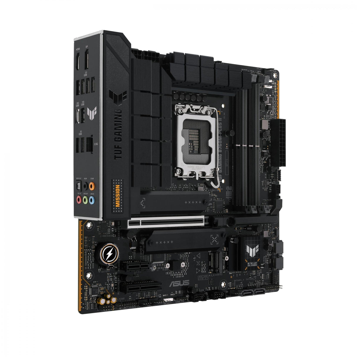 ASUS TUF GAMING B760M-PLUS II (mATX, B760, LGA 1700, DDR5)