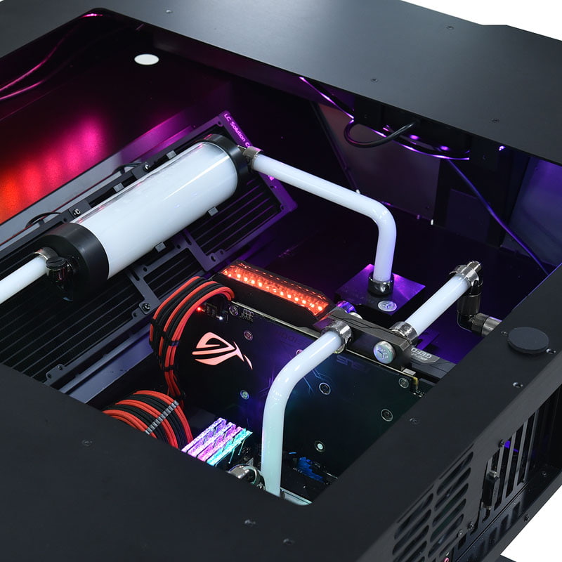 Lian Li DK-04F Desk Case (höj- och sänkbar)