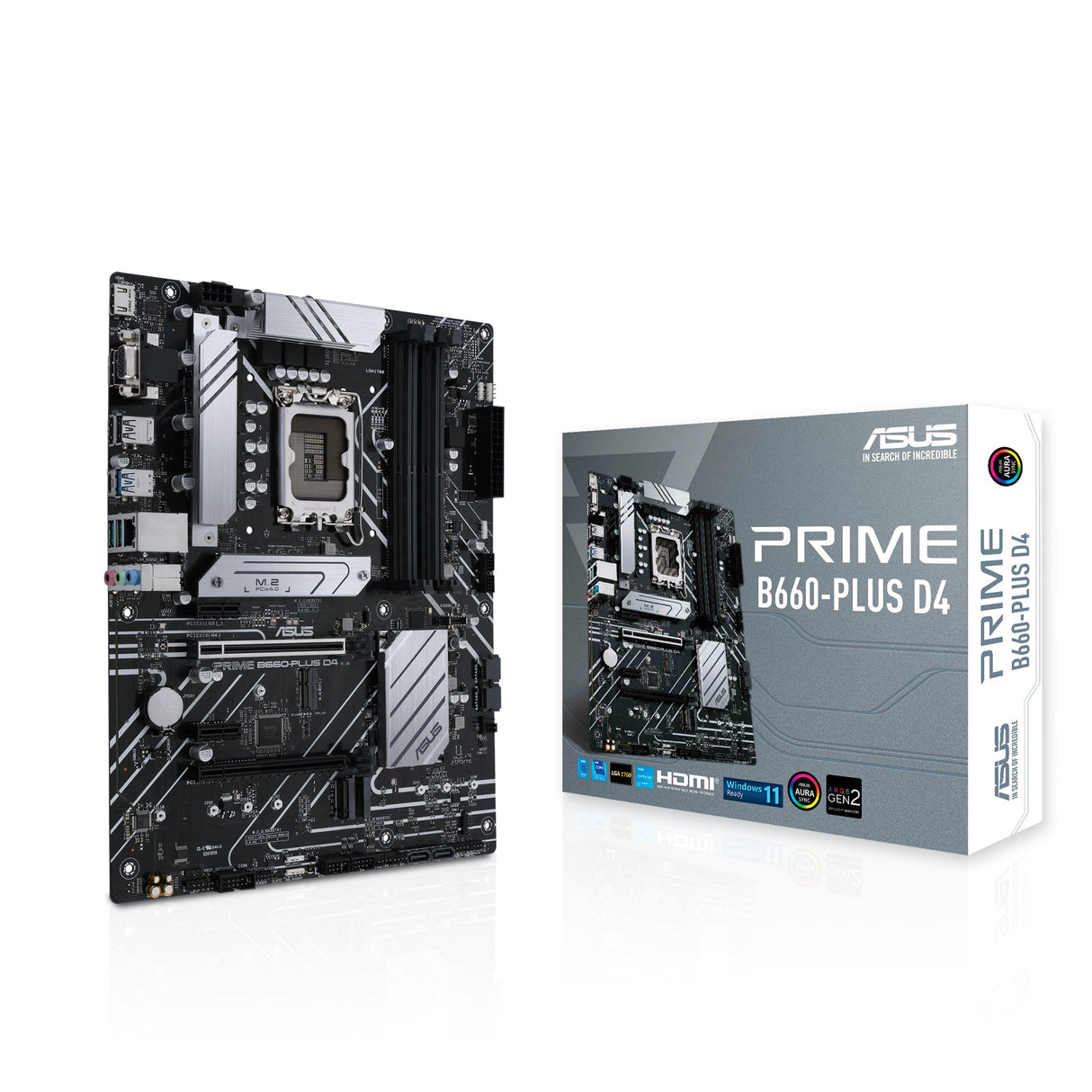 ASUS PRIME B660-PLUS D4 (ATX, B660, LGA 1700, DDR4)