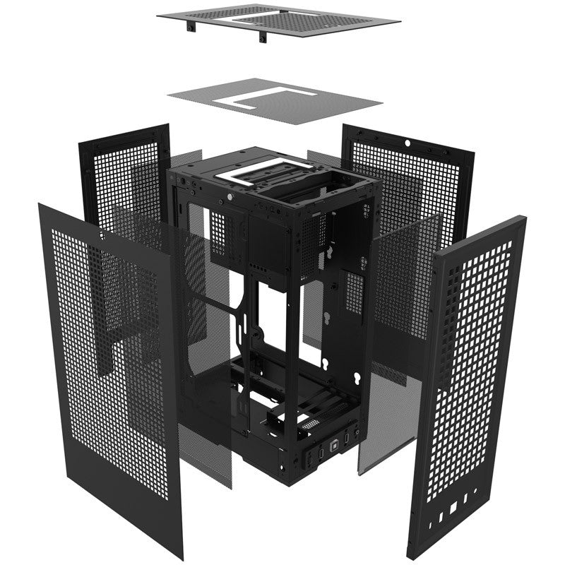 Hyte Revolt 3 Mini ITX - Svart