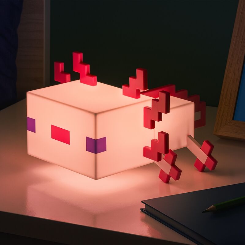 Minecraft Axolotl Light 13cm
