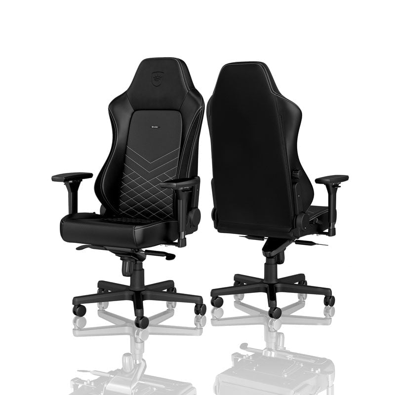 Noblechairs HERO Svart/Platina-Vit