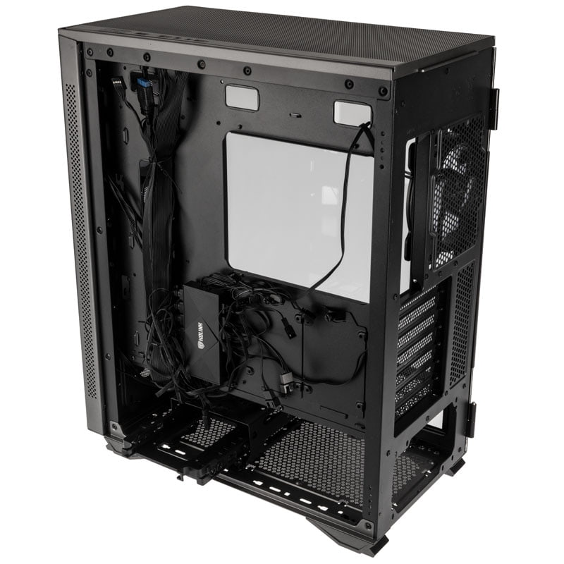 Kolink Stronghold Prism ARGB Midi Tower Case - Gunmetal Grå