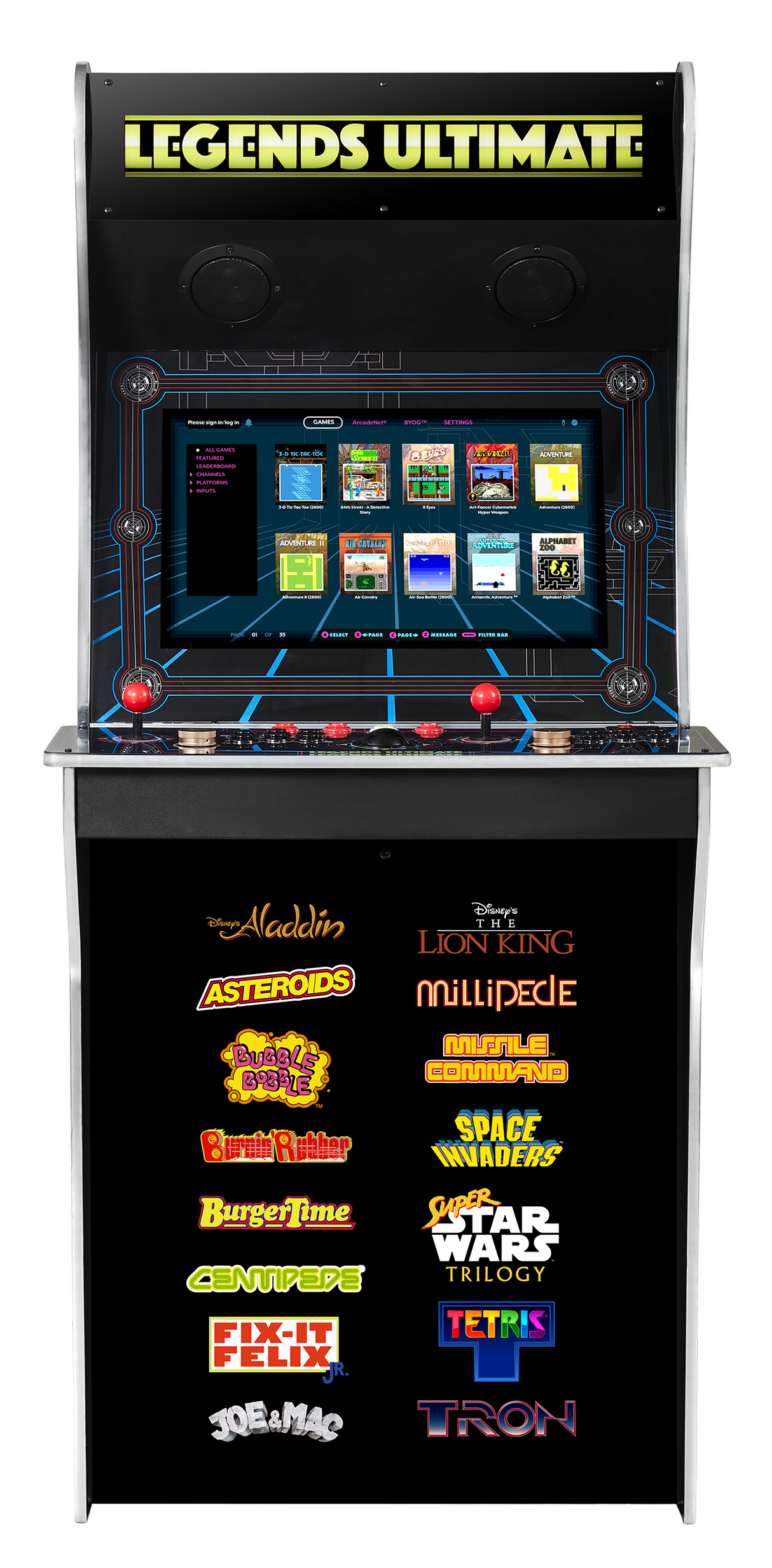 Arkadmaskin - AtGames Legends Ultimate Arcade 1.1 (300 spel)