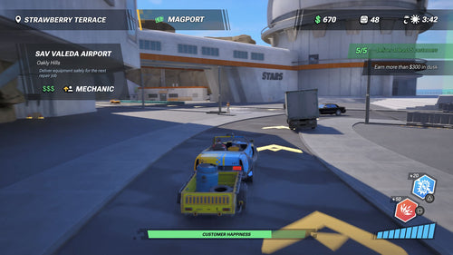 Taxi Chaos 2 – PlayStation 5 – skærmbillede fra spillet