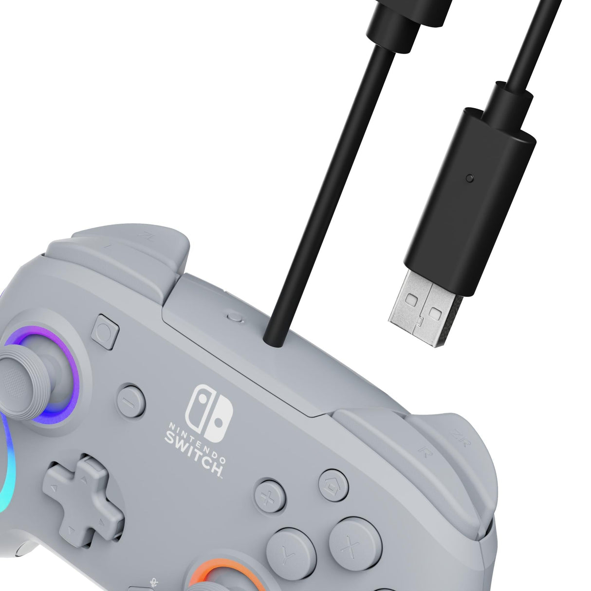 PDP Afterglow Wave Wired Controller Grå Switch