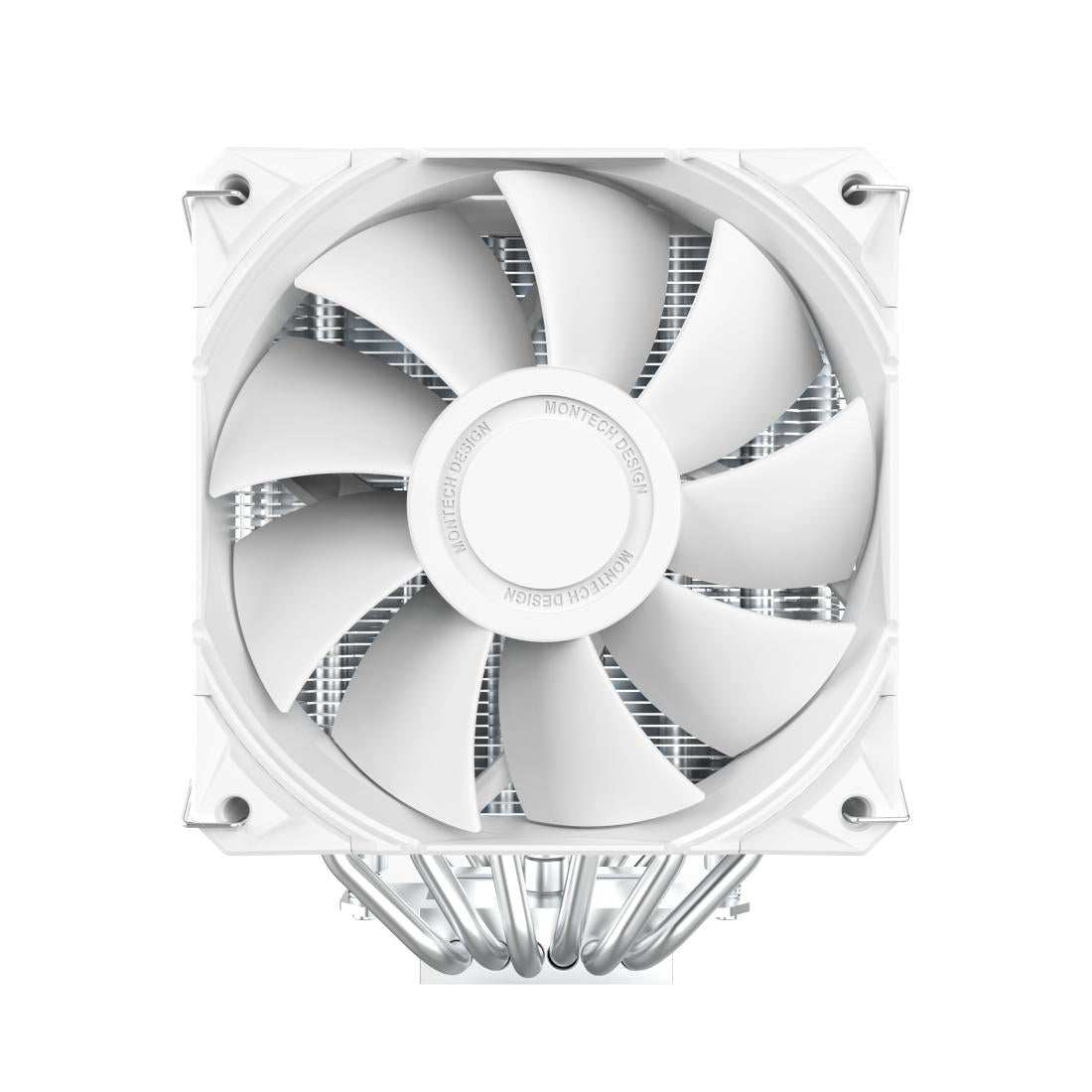 Montech NX600, dual tower, 6 HP CPU Cooler, White Telon Technology Co Ltd (Montech)