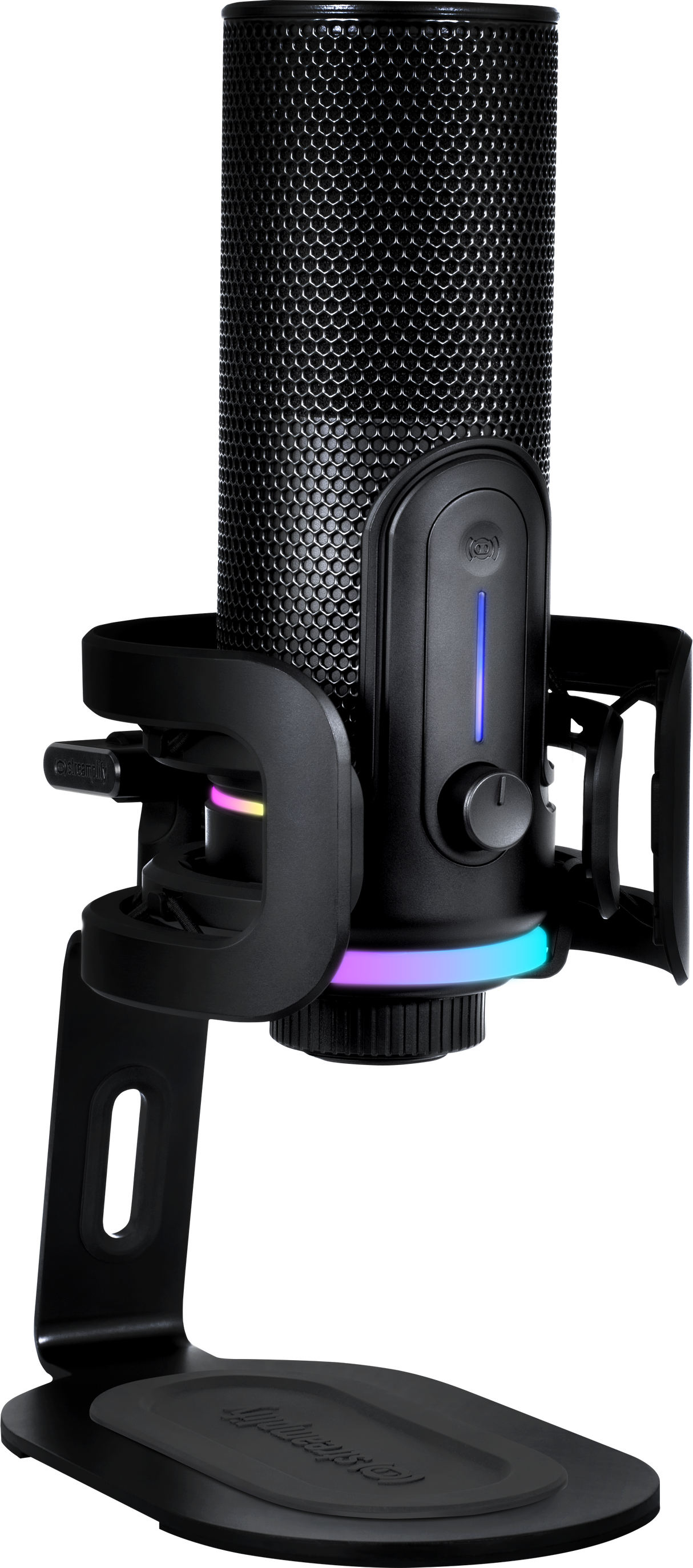 Streamplify MIC Pro, RGB, Stativ, Svart