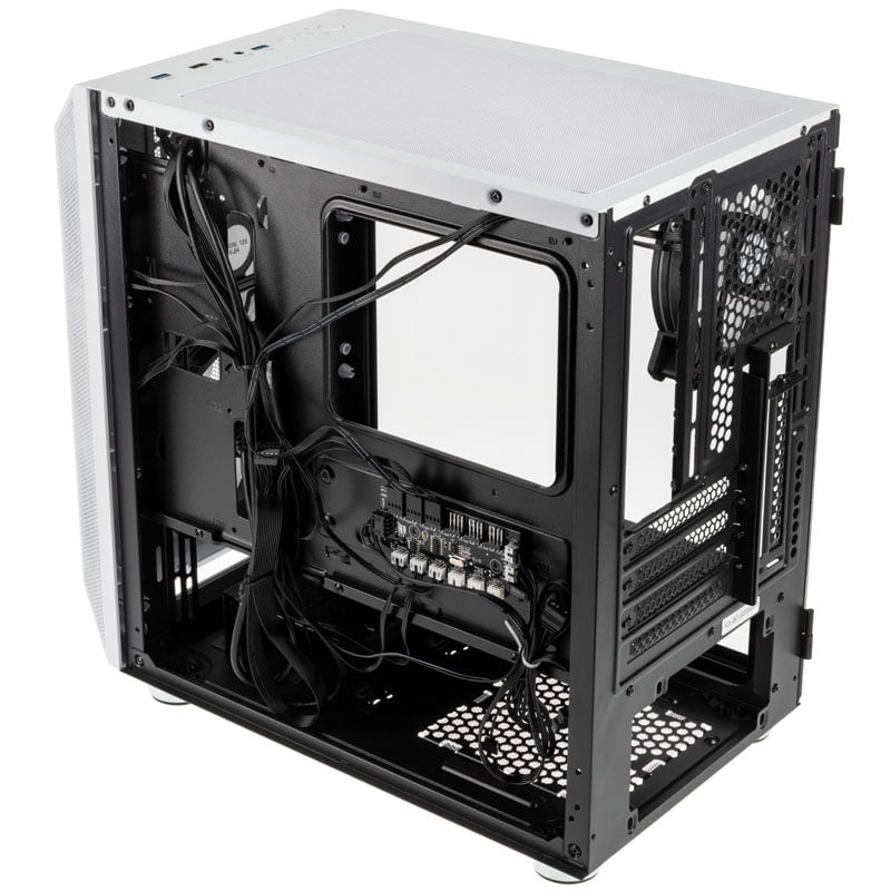 Kolink Citadel Mesh RGB Micro-ATX Case - White