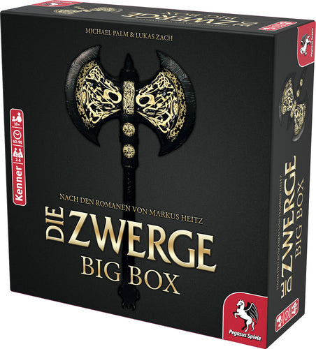 Die Zwerge: Big Box – tysk brætspil fra Pegasus Spiele