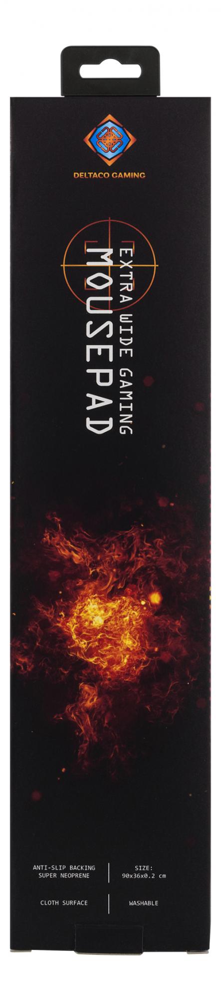 Deltaco - GAM-006 Gaming Mouse Pad - Svart