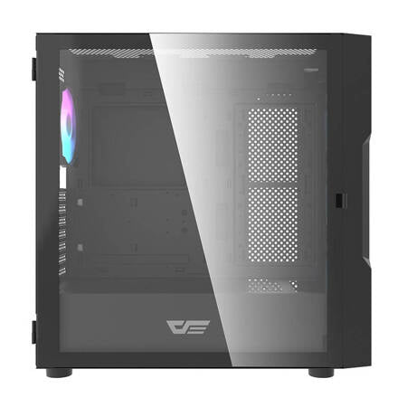 Darkflash DK431 GLASS Datorfodral (svart)