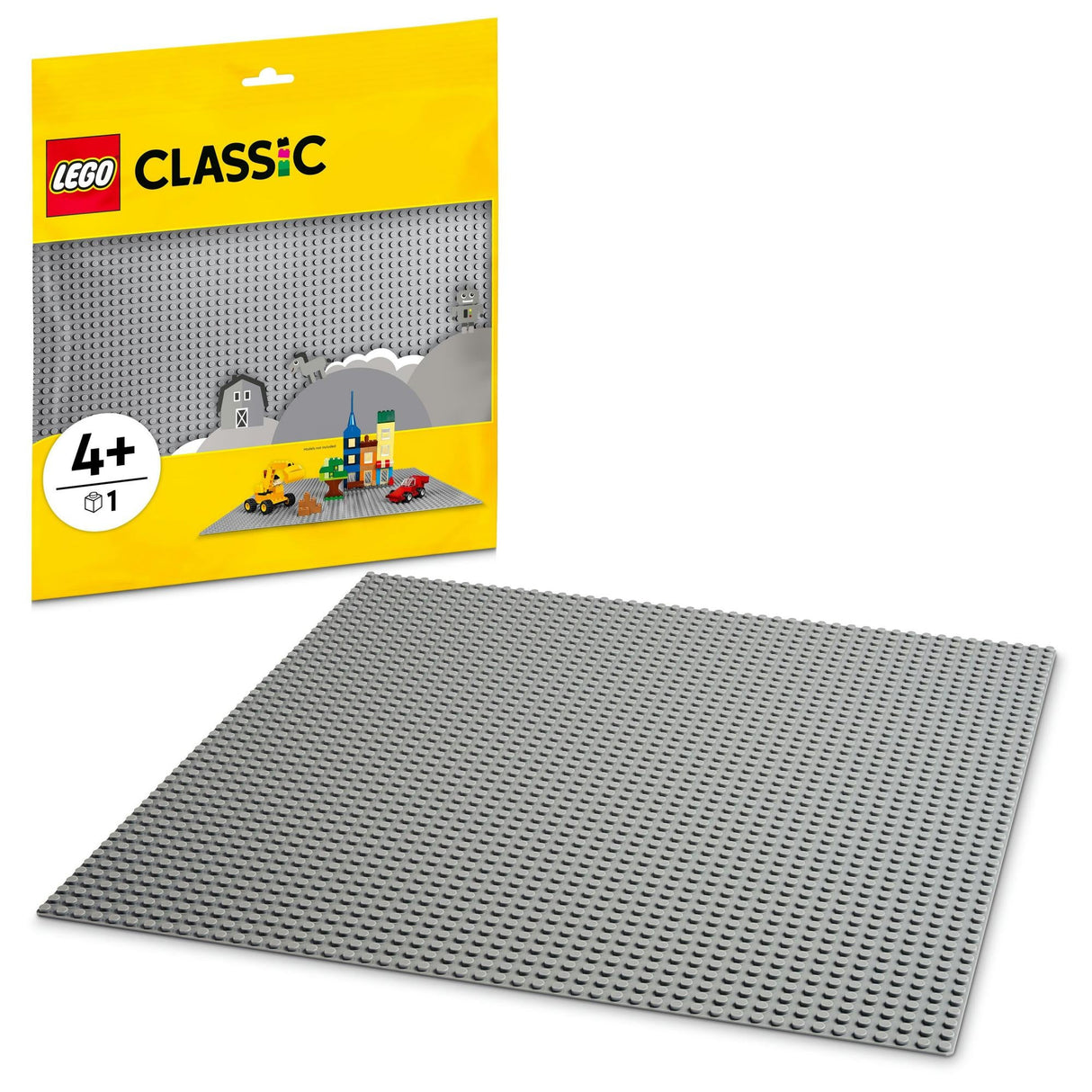 LEGO Classic - Grå Bottenplatta (11024)