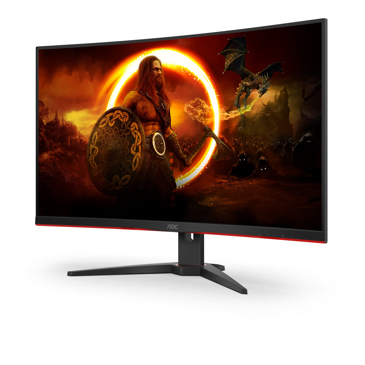 AOC Gaming CQ32G2SE/BK 32 2560 X 1440 HDMI DisplayPort 165Hz