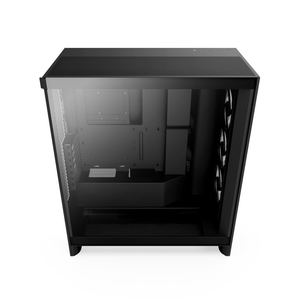 NZXT H Series H7 Flow RGB Tower ATX - Svart