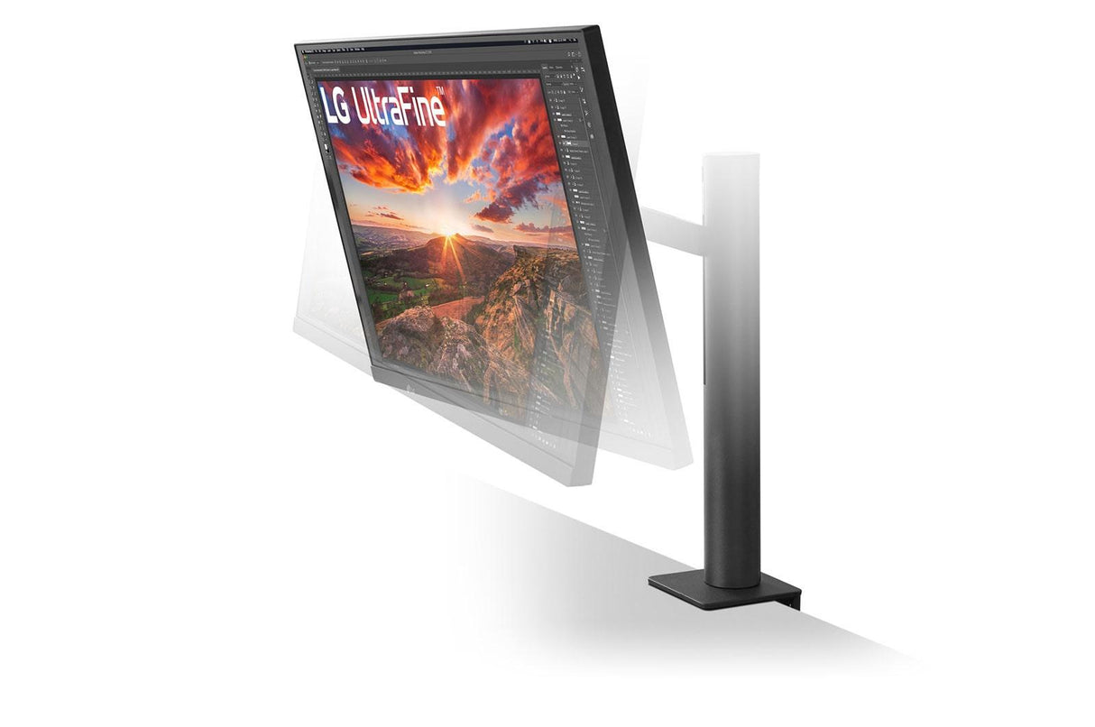 LG UltraFine Ergo 27UN880P-B 27 3840 X 2160 (4K) HDMI DisplayPort USB-C 60Hz Extend Retract Dockningsskärm