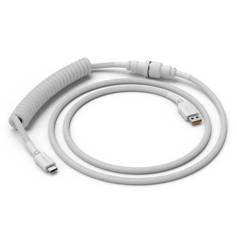 Glorious Coil Cable - Ghost White