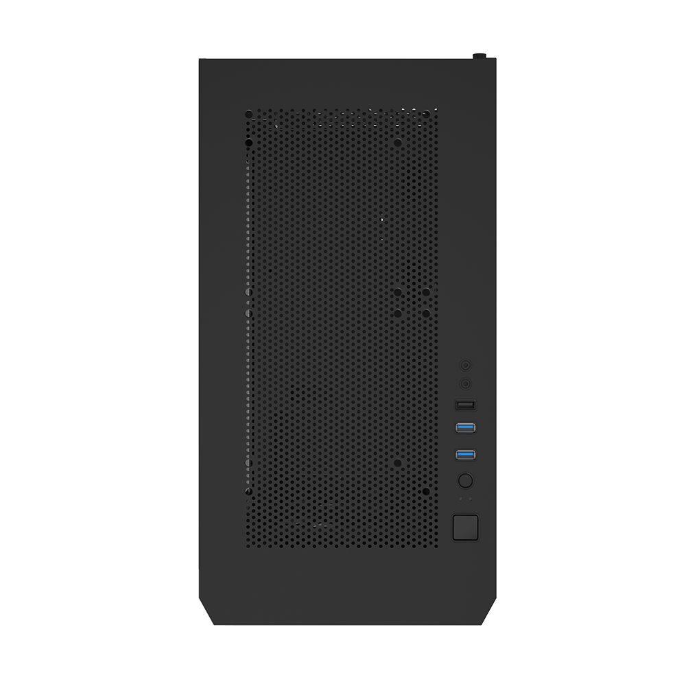 Montech Air 100 ARGB Black - Micro ATX, härdat glas, 4x ARGB-fläktar ingår