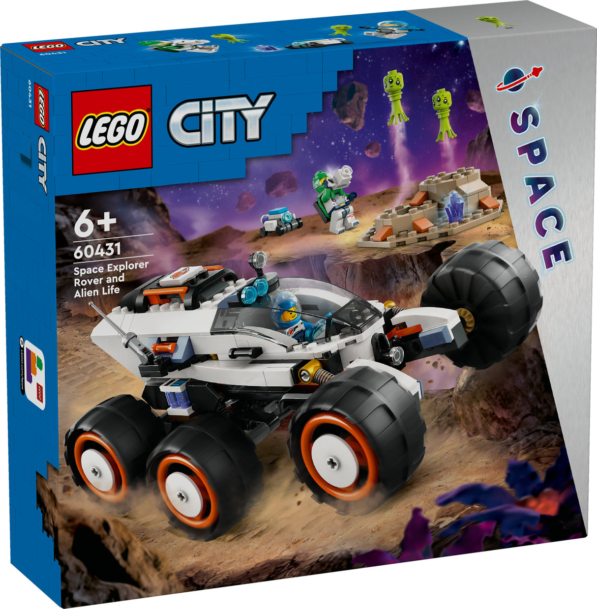 LEGO City Space Rover Med Utomjordingar (60431)