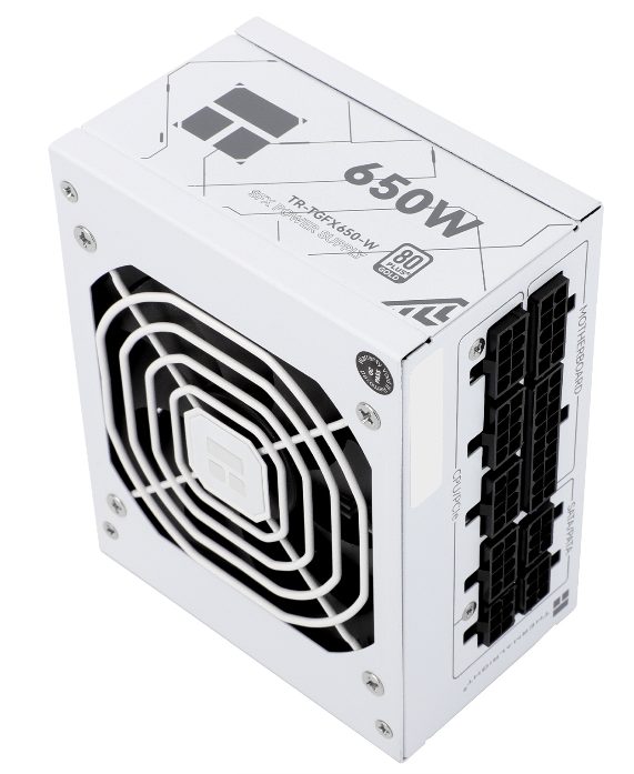 Thermalright TR-TGFX 650W, Vit, 80+ Guld Modulär Nätaggregat, SFX
