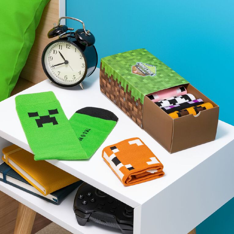 Minecraft Strumpor 6 Stycken