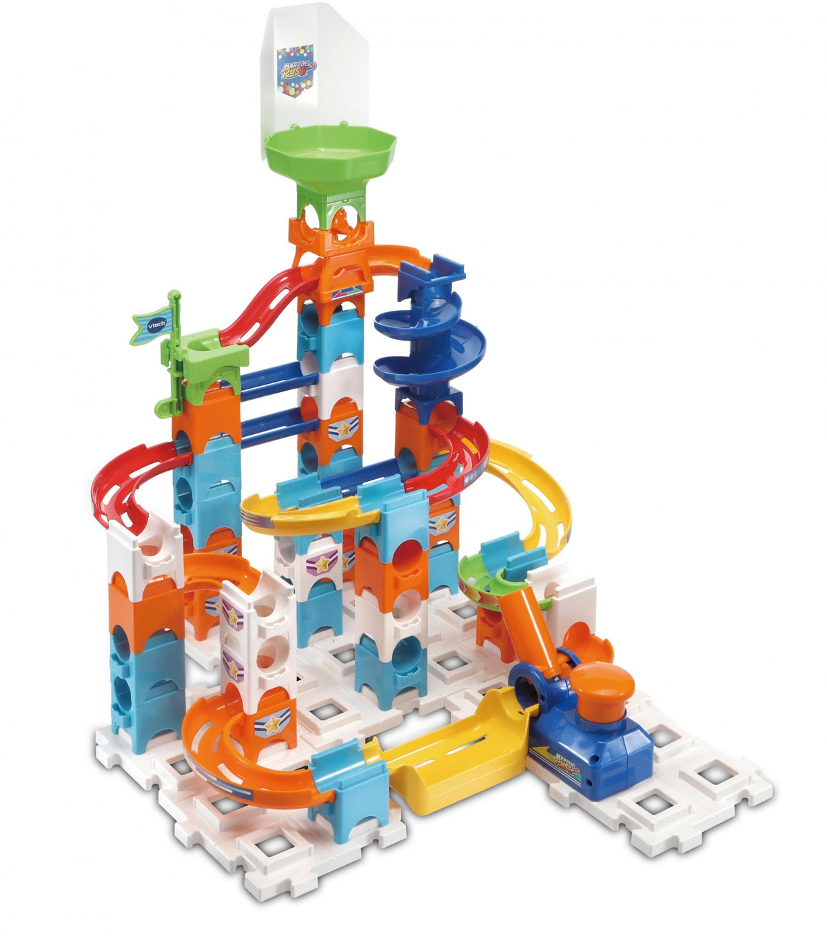 VTech Marble Rush Adventure Set S100 – kuglebane med 62 byggedele – produktbillede 5