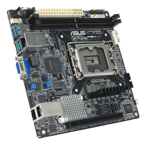 ASUS P13R-I – mini ITX LGA1700 bundkort – skråt ovenfra