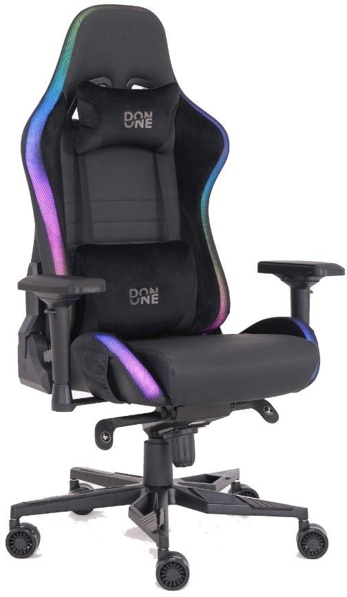 DON ONE - Valentino SUPERLEGGERA - RGB Gamer Stol Med Ljus