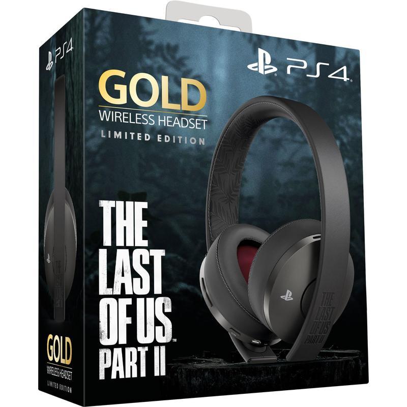 PS4 Nya Officiella Sony Gold Wireless Headset 7.1 (Limited Edition)