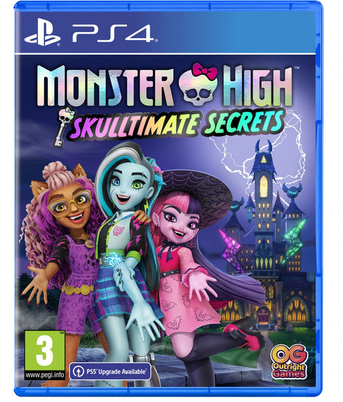 Monster High: Skulltimate Secrets – PlayStation 4 – spilomslag
