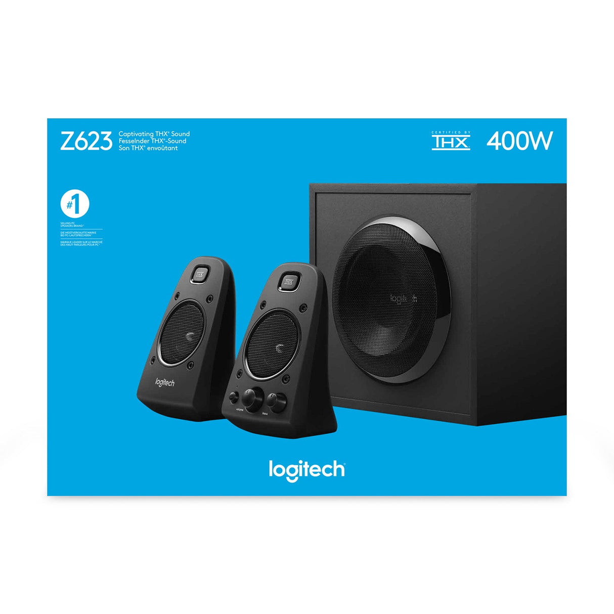Logitech Z-623 2.1-kanals Högtalarsystem