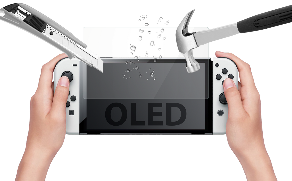 Subsonic Switch Oled Super Screen Protector - Härdat Glas 9H Hd