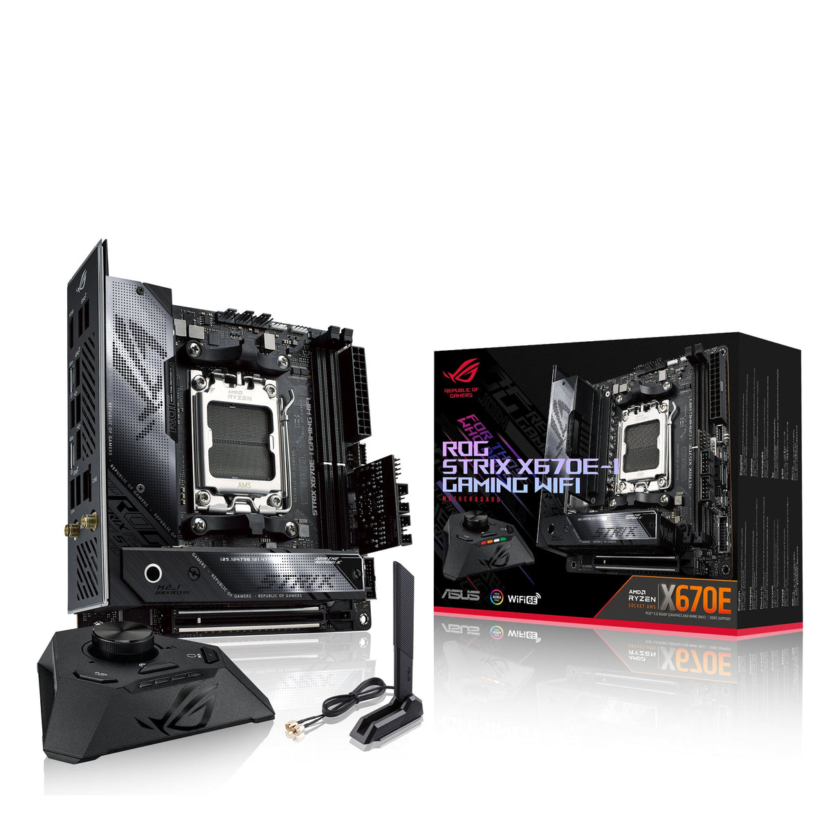 ASUS ROG STRIX X670E-I GAMING WIFI (mITX, X670E, AM5)
