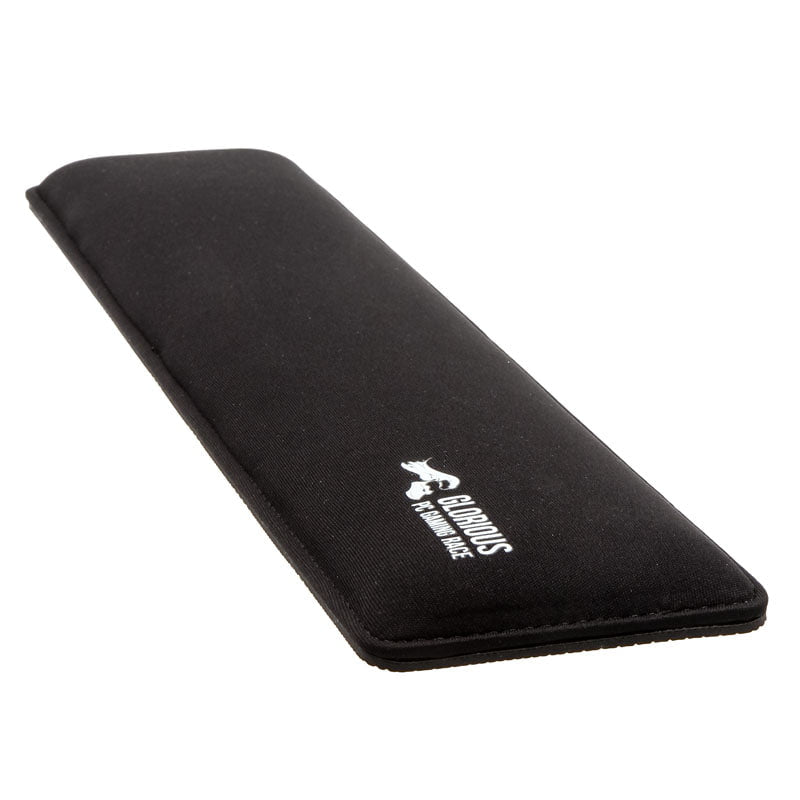 Glorious - 13 mm hög handledsvila för tangentbord - Slim, Full Size, Svart