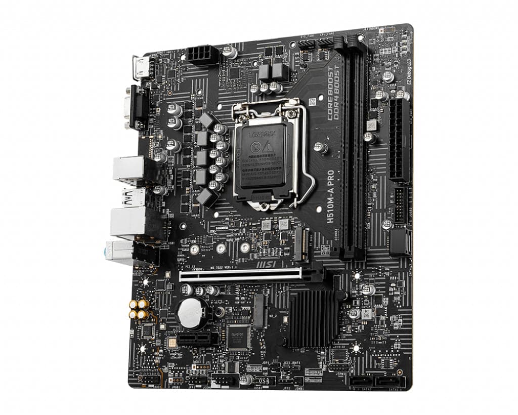 MSI H510M-A PRO Micro-ATX LGA1200 Intel H510