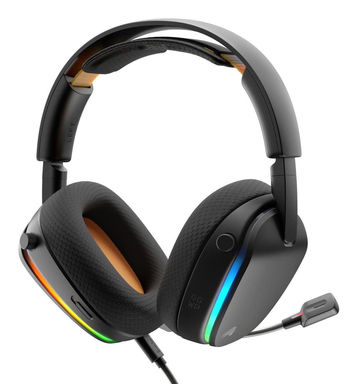 Glorious Gaming GHS Eternal RGB Kablet Høretelefoner Sort Glorious PC Gaming Race