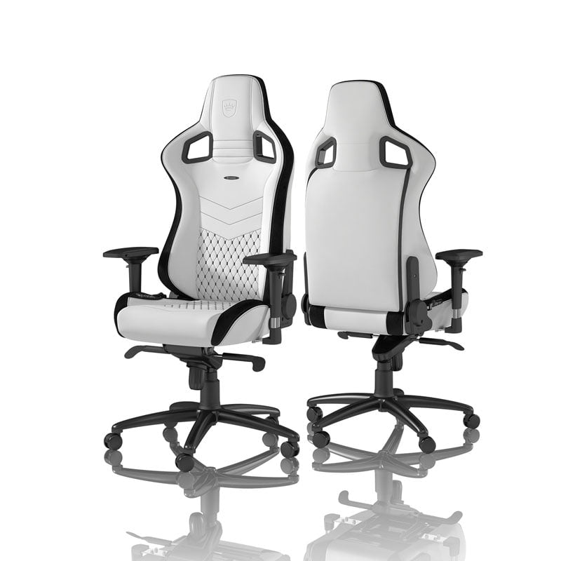 Noblechairs EPIC Vit/Svart