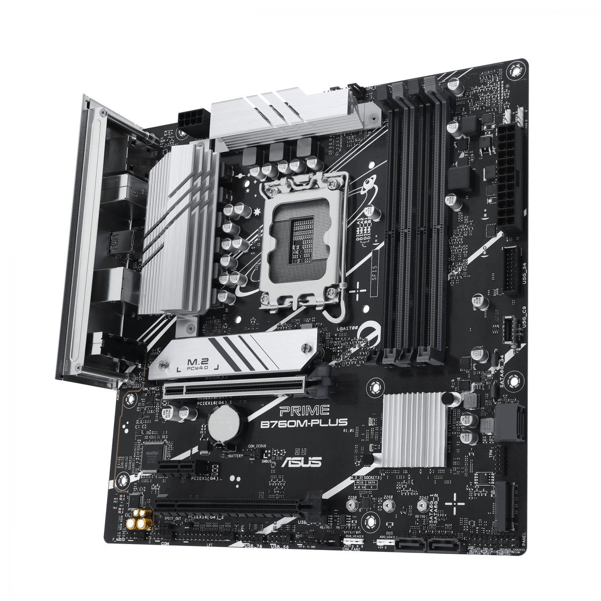 ASUS PRIME B760M-PLUS (mATX, B760, LGA 1700, DDR5)