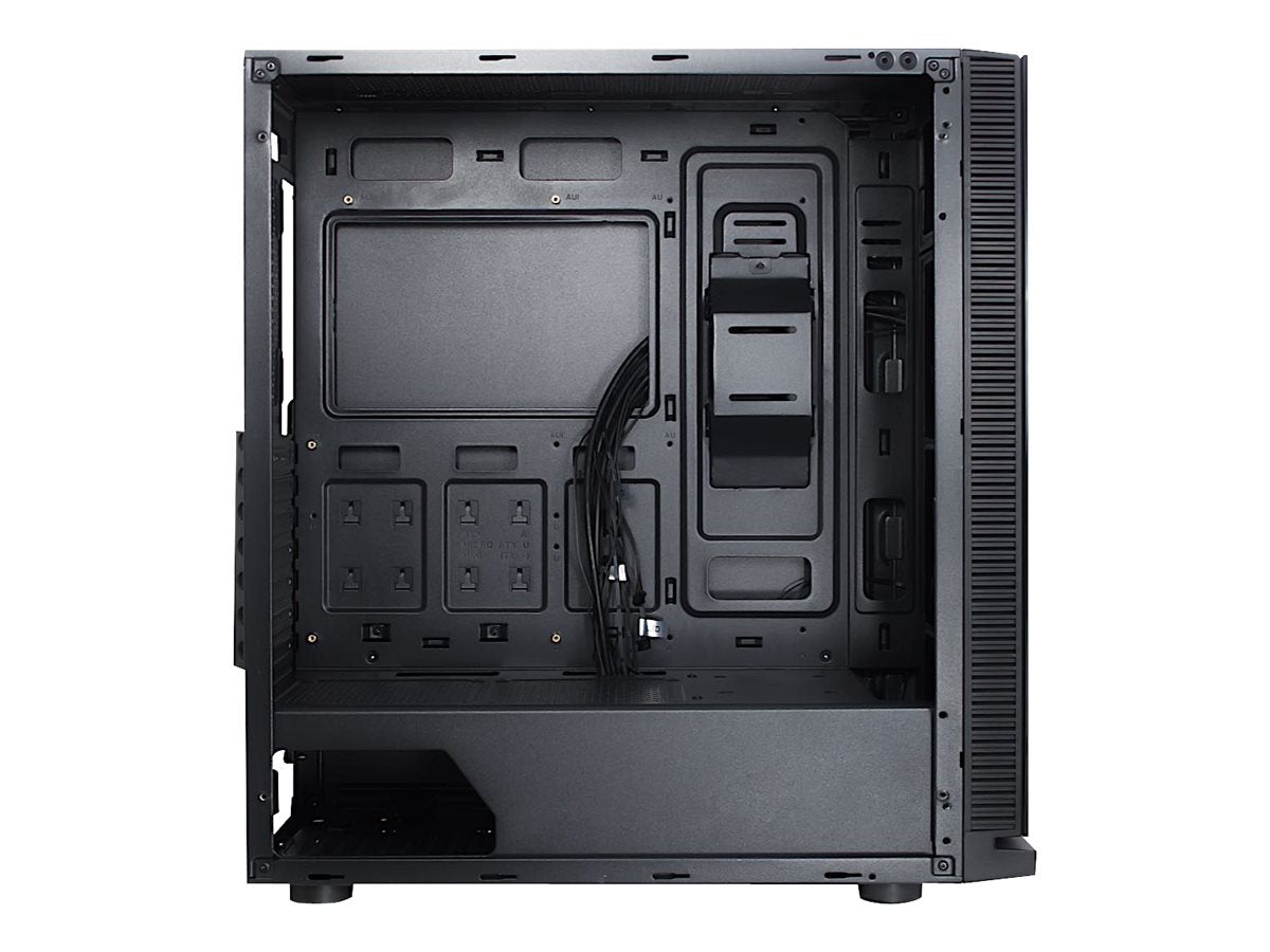 Inter-Tech W-III RGB Tower ATX Ingen strömförsörjning Svart