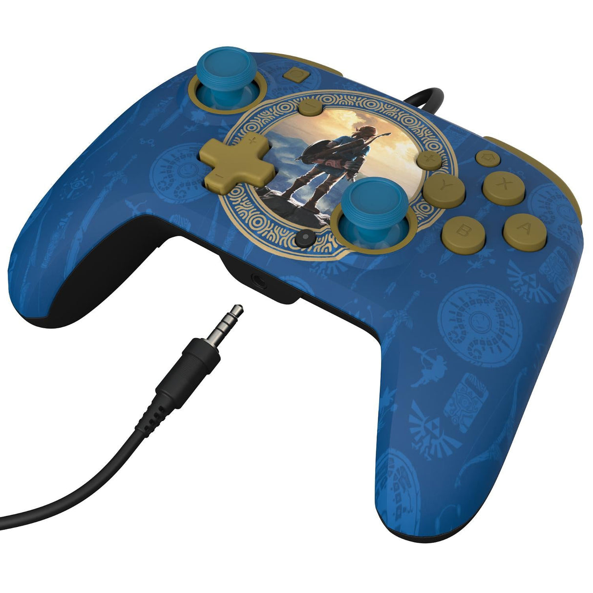 PDP Rematch Wired Controller - Hyrule Blue