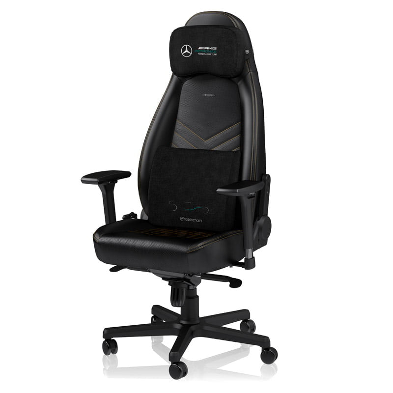 Noblechairs Memory Foam-kuddset För Spelstol Mercedes-AMG Petronas Formula One Team Edition