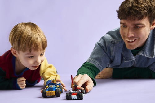 LEGO NINJAGO 71840 – Rogue mod Drix: Action-racerløb – barn og voksen leger med bilerne