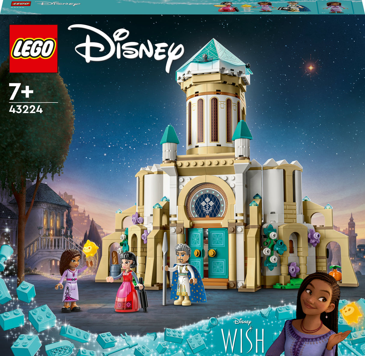 LEGO 43224 Disney Wish King Magnificos Castle, Byggleksaksväska