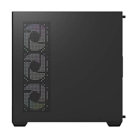 Darkflash DS900 Datorfodral (svart) + 7 ARGB-fläktar