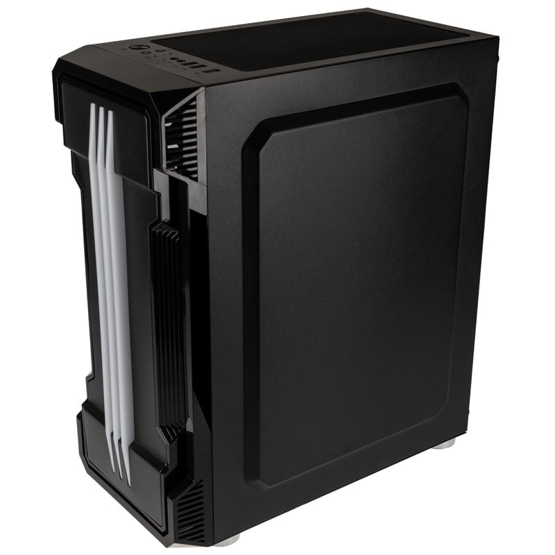 Kolink Inspire Series K10 Midi-Tower ARGB Gaming Case - Svart Fönster